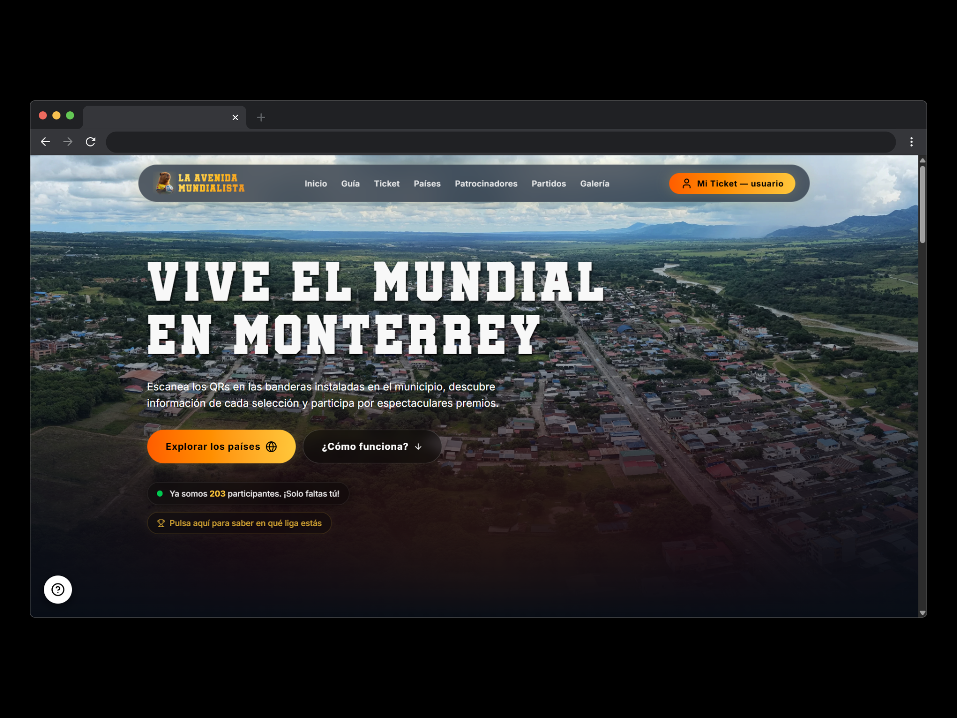 La avenida mundialista
